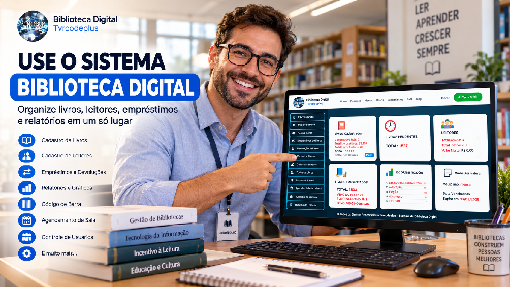Por que ter um sistema de Biblioteca Digital para gerenciar seus livros pode transformar sua biblioteca?